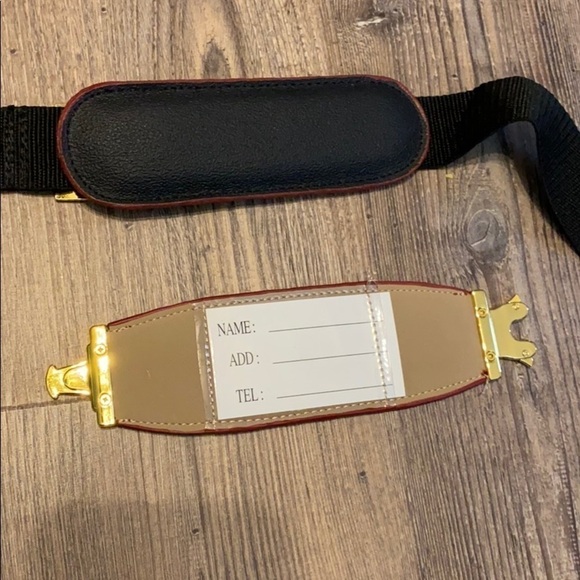 JM Collection Leather Hobo/Luggage Diaper Bag Academia Core - Picture 10 of 12